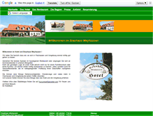 Tablet Screenshot of hotel-brauhaus.de